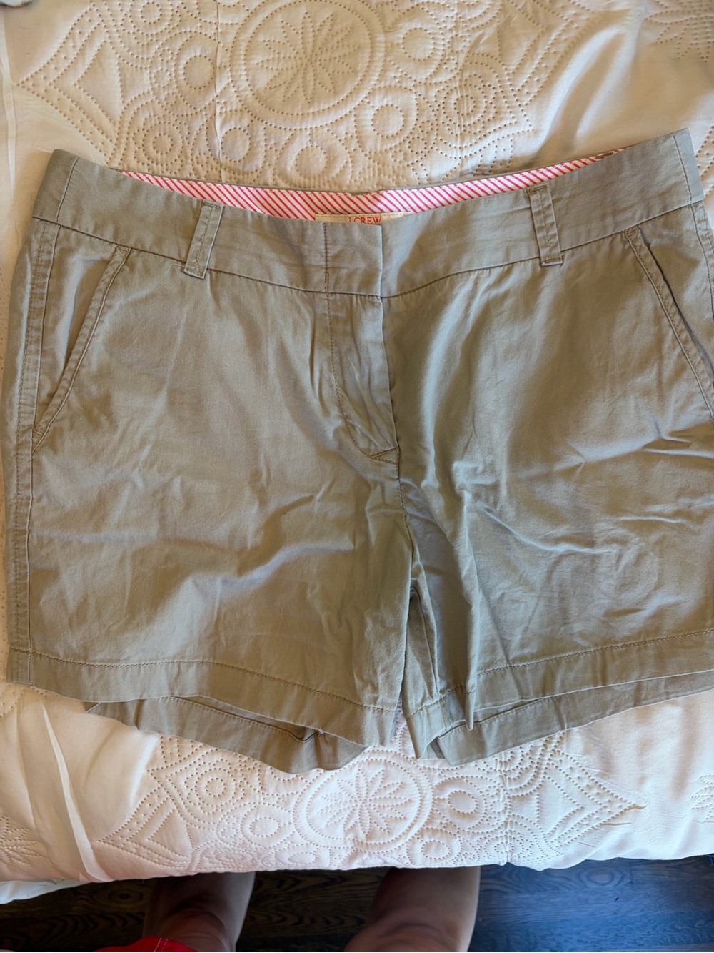J. Crew Women’s Light Tan Chino Bermuda Shorts